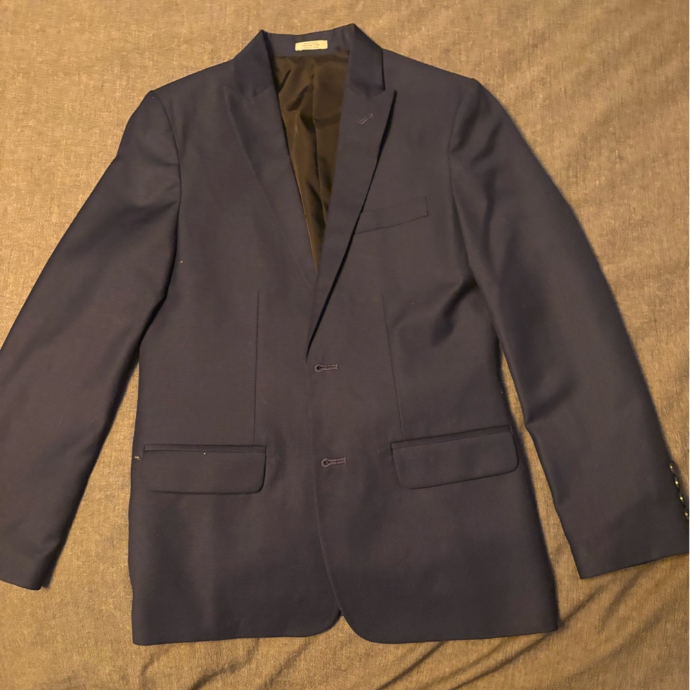 Calvin Klein Navy Suit for Youth - includes shirt